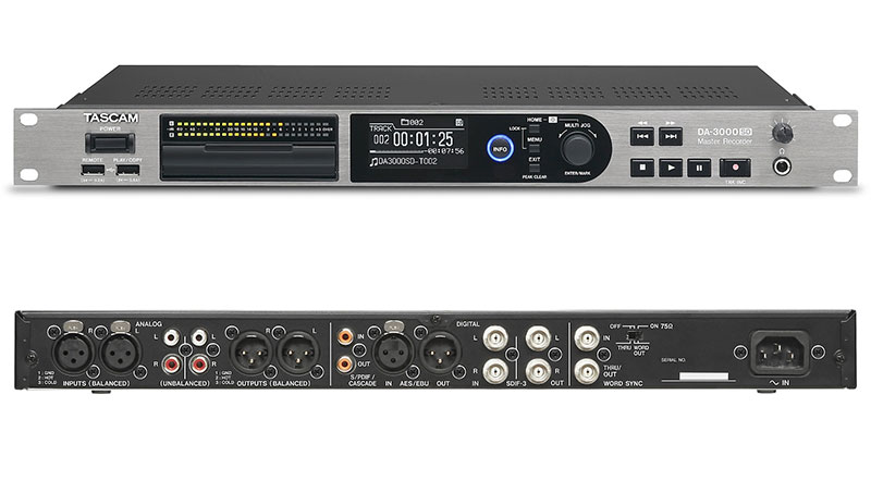 TASCAM DA-3000SD 录音机