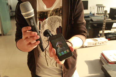 IK Multimedia iRig Mic 第一款iphone手持话筒