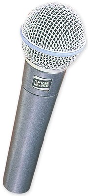 Shure 舒尔 Beta 58A 人声话筒，超心形动圈