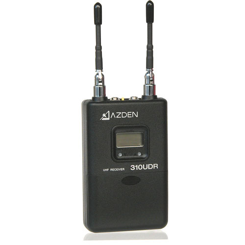 Azden 310UDR UHF上的摄像机便携式接收器