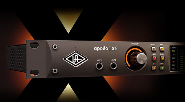 Universal Audio - Apollo X6 全新的顶级A/D和D/A转换