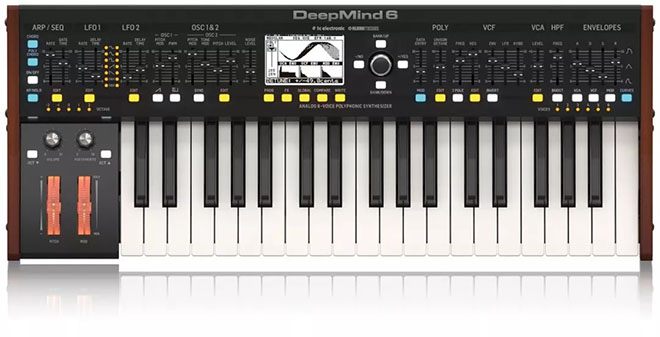 Behringer - Deepmind 6 合成器 模拟合成/效果器