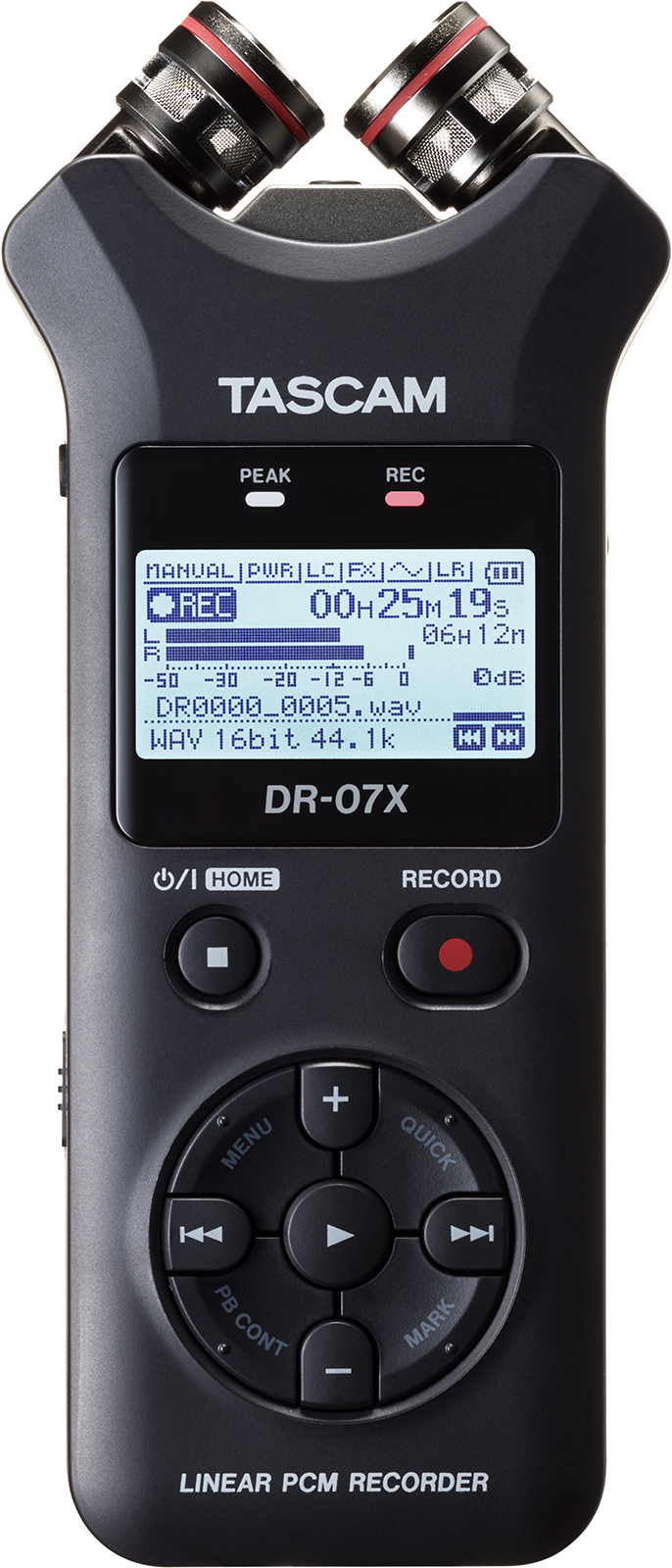 Tascam 宣布新的 DR-X 系列数字录音机兼 USB 音频接口