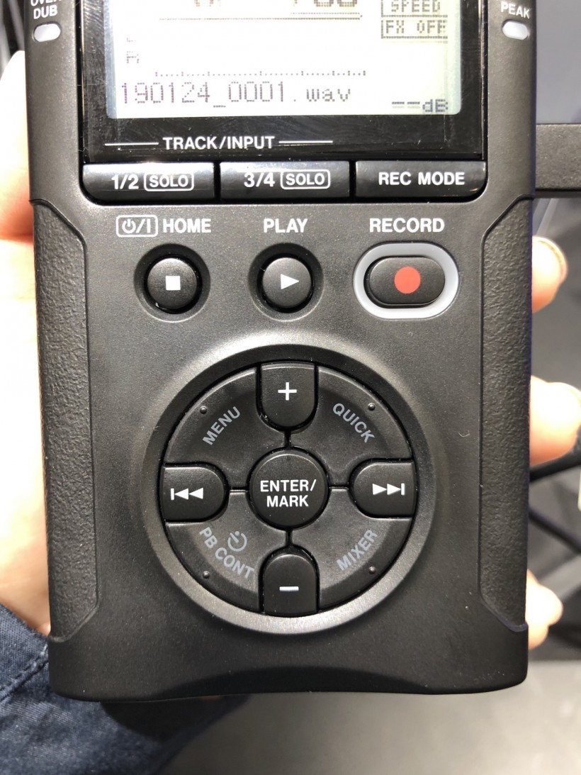 NAMM 2019 展会：Tascam 三款 DR-X 系列手持录音机第一时间上手