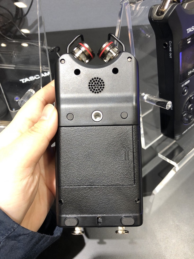 NAMM 2019 展会：Tascam 三款 DR-X 系列手持录音机第一时间上手