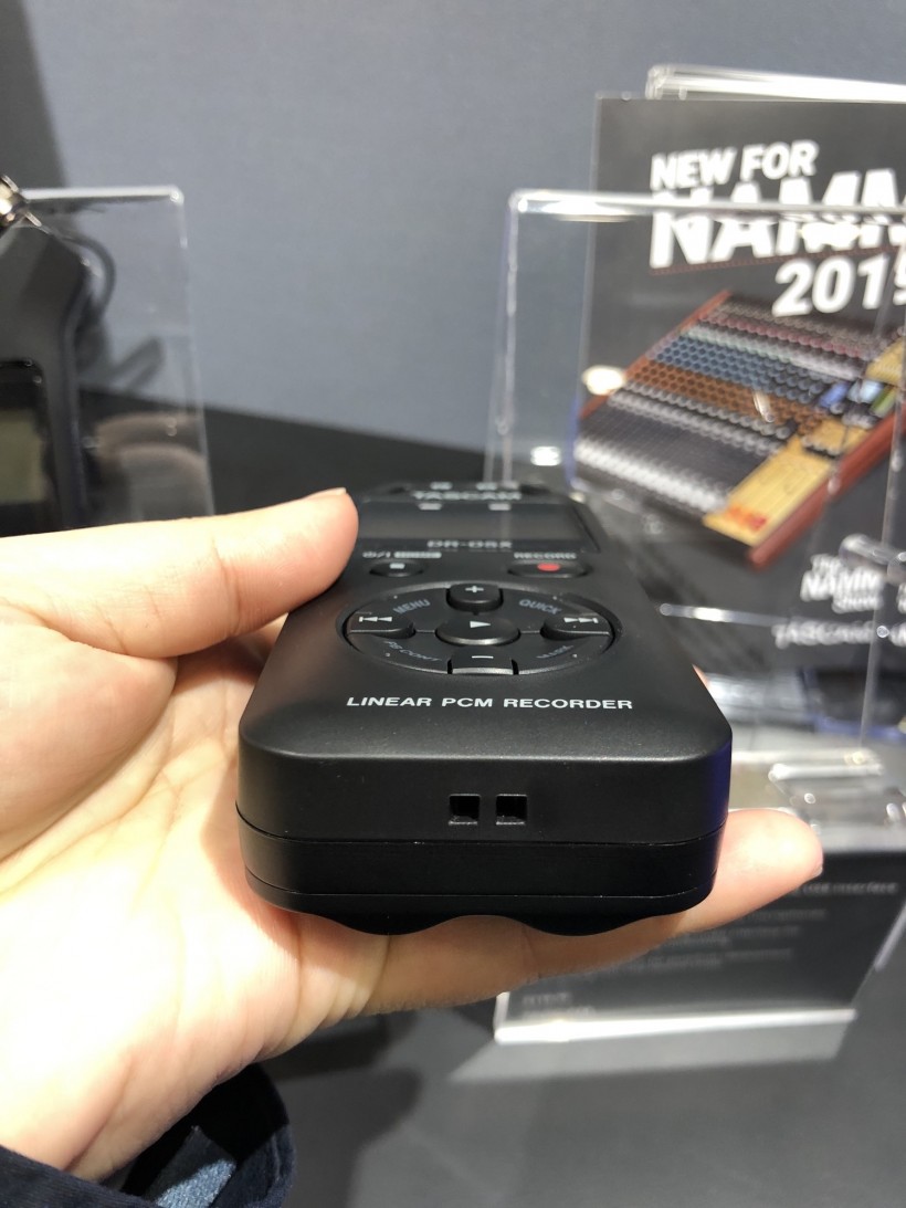 NAMM 2019 展会：Tascam 三款 DR-X 系列手持录音机第一时间上手