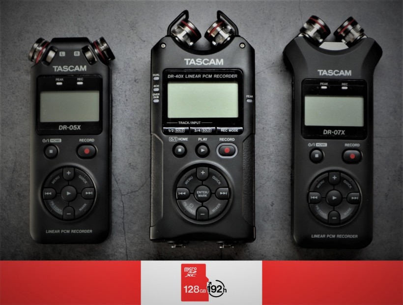 TASCAM X 战警祭：DR-05X、DR-07X、DR-40X 系列便携式录音机测评