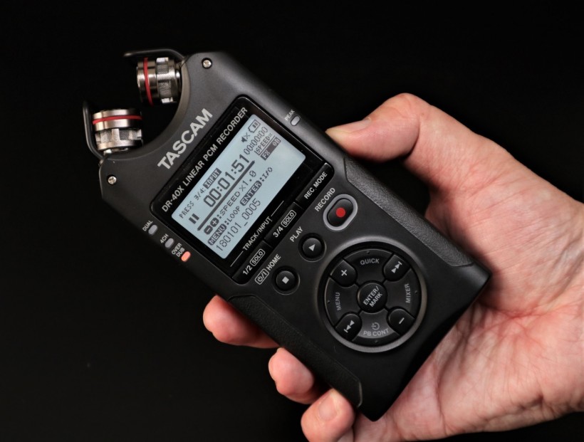 TASCAM X 战警祭：DR-05X、DR-07X、DR-40X 系列便携式录音机测评