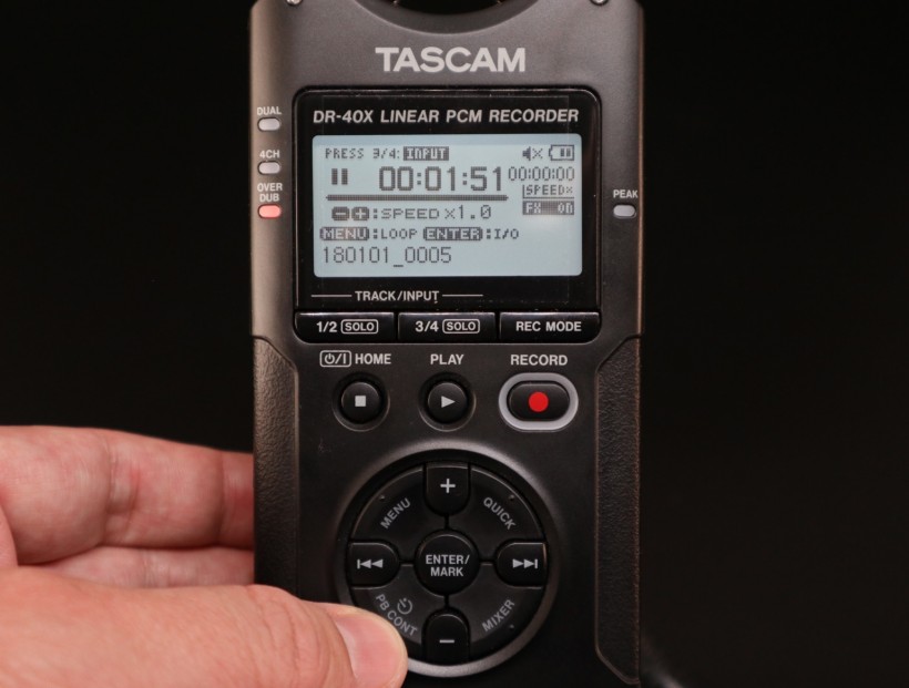 TASCAM X 战警祭：DR-05X、DR-07X、DR-40X 系列便携式录音机测评