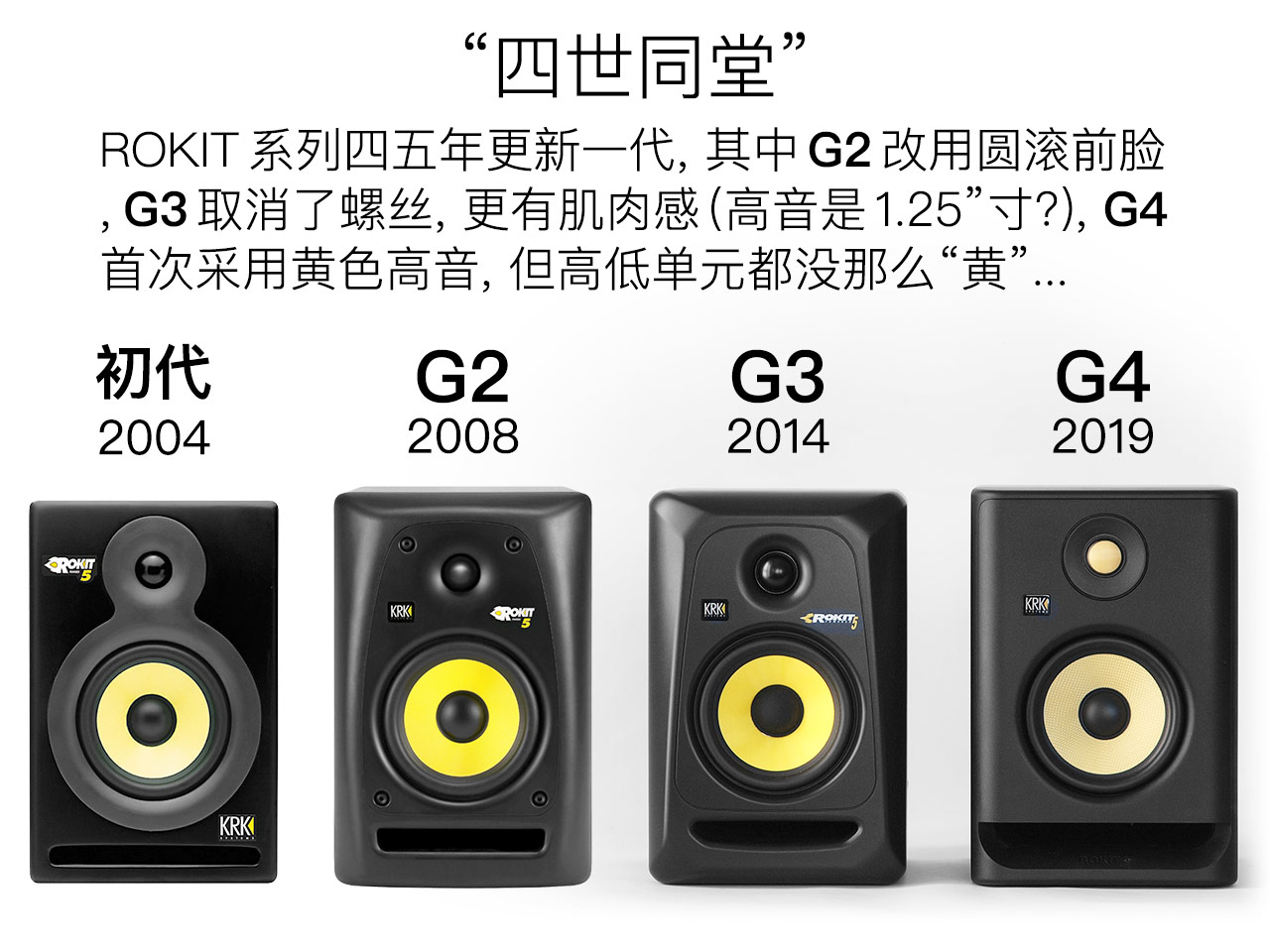 KRK Rokit G4 评测：凶起来连自己人都打