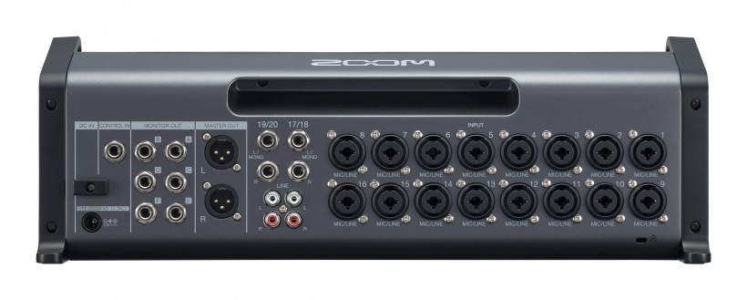 Zoom 宣布 LiveTrak L-20R 机架版数字调音台