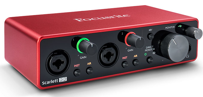 Focusrite Scarlett 2i2 3rd Generation (2019)