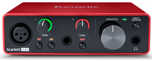 Focusrite 发布第三代 Scarlett 音频接口系列，USB-C 接口 + 24 / 192 配置