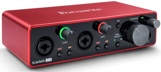 Focusrite 发布第三代 Scarlett 音频接口系列，USB-C 接口 + 24 / 192 配置