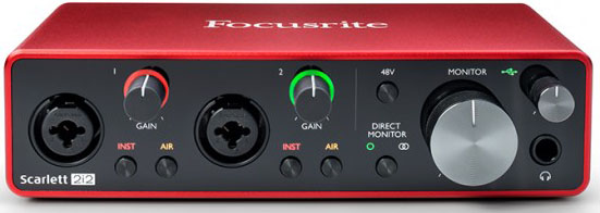 Focusrite 发布第三代 Scarlett 音频接口系列，USB-C 接口 + 24 / 192 配置