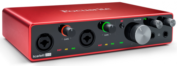 Focusrite 发布第三代 Scarlett 音频接口系列，USB-C 接口 + 24 / 192 配置