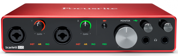 Focusrite 发布第三代 Scarlett 音频接口系列，USB-C 接口 + 24 / 192 配置