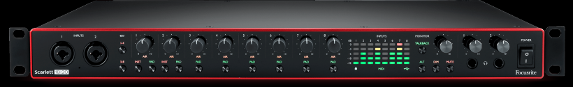 Focusrite 发布第三代 Scarlett 音频接口系列，USB-C 接口 + 24 / 192 配置