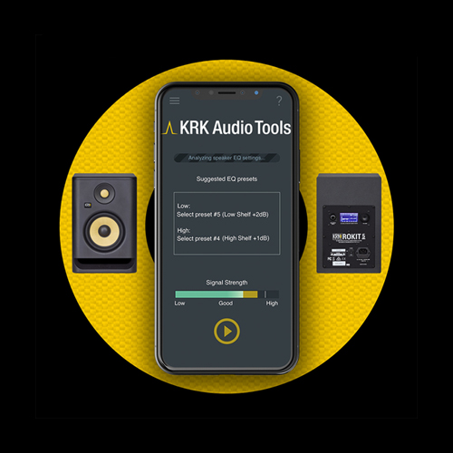 KRK Audio Tools app 现已登录安卓及 iOS 平台