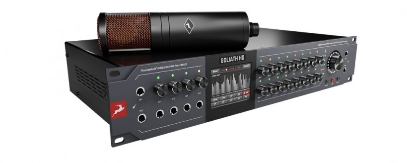 Antelope Audio 羚羊音频推出 Goliath HD 第三代音频接口