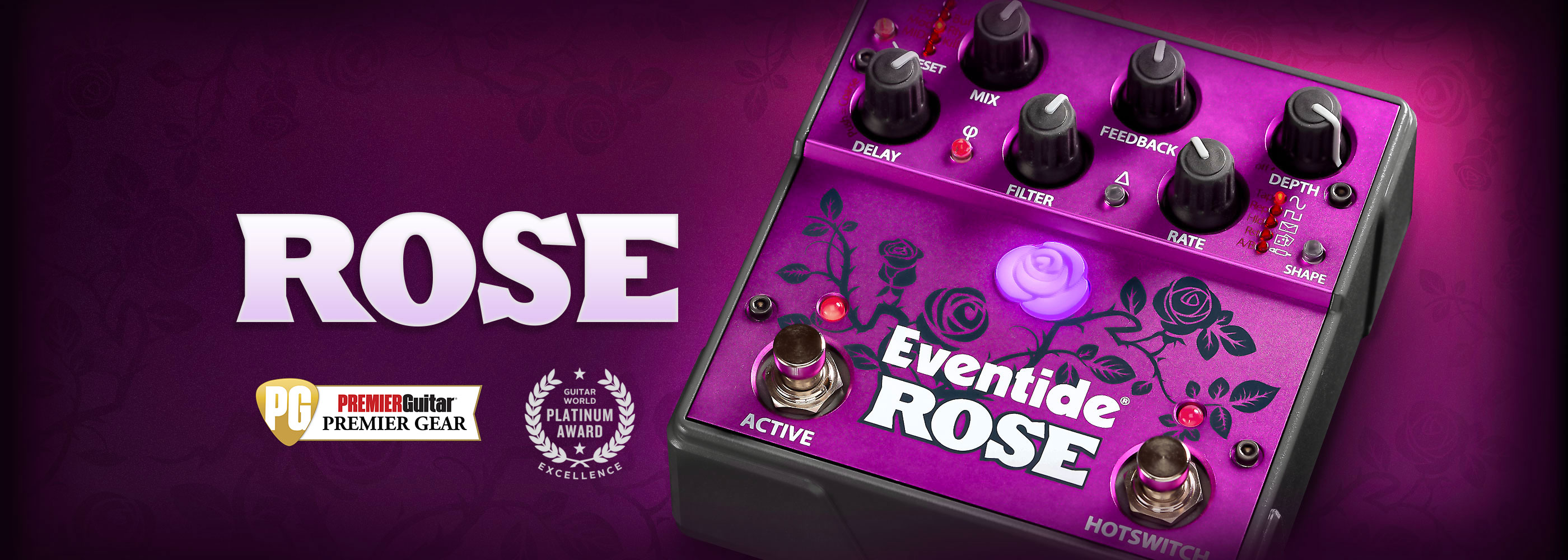 Eventide 发布 Rose 模数延迟效果器