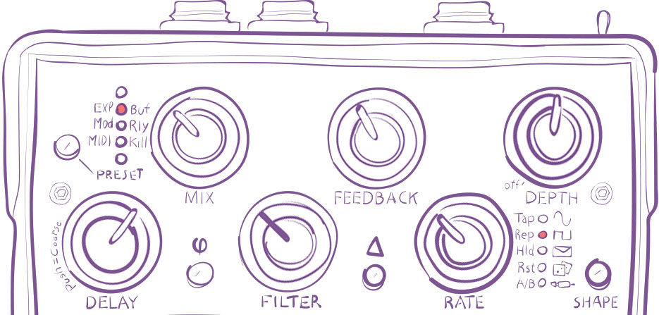 Eventide 发布 Rose 模数延迟效果器