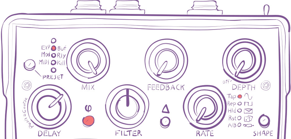 Eventide 发布 Rose 模数延迟效果器