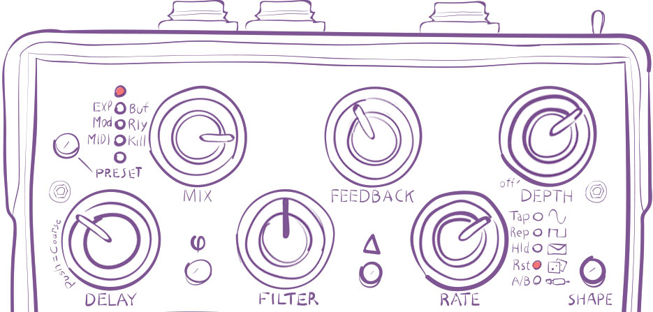 Eventide 发布 Rose 模数延迟效果器