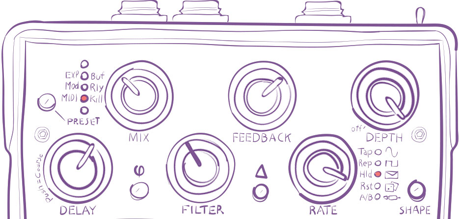 Eventide 发布 Rose 模数延迟效果器