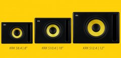 KRK 发布新一代低音音箱系列 S8.4、S10.4 和 S12.4