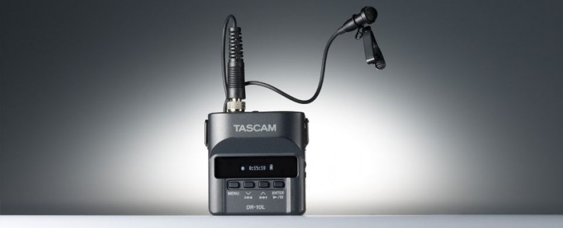 TASCAM DR-10L 录音机为视频制作提供业界标准级音频支持